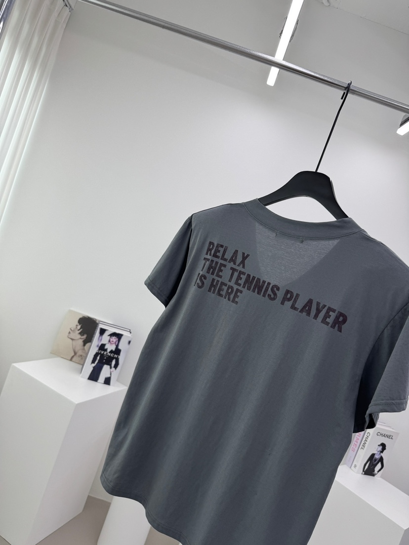 RED-A東大門㊣直郵女士新款真品職業25春夏時尚推薦休閑T恤RED-AT恤圖色2