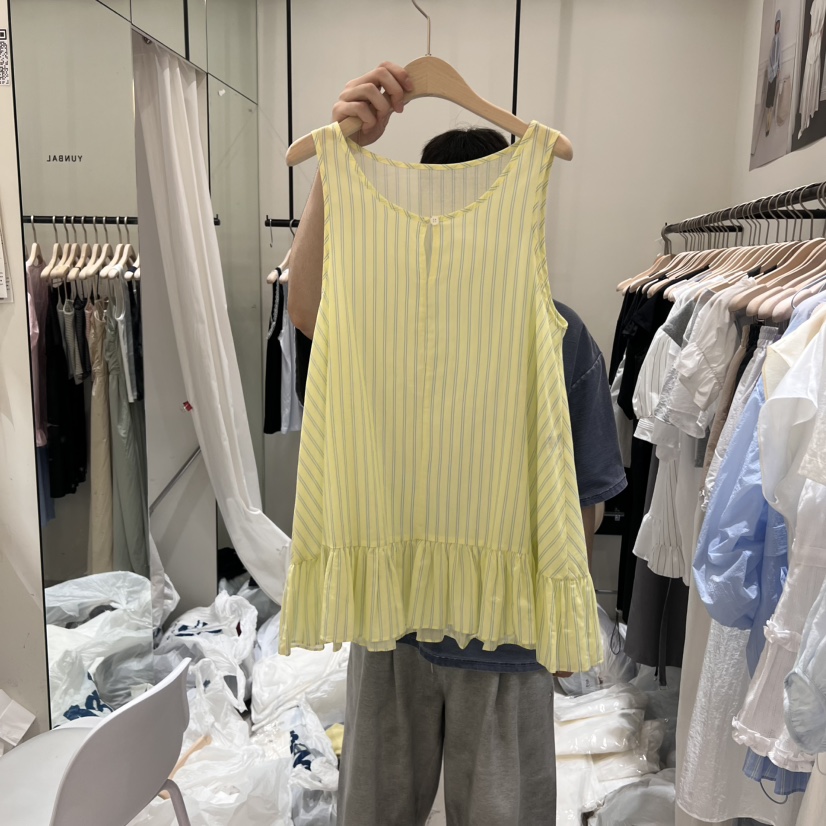 YUNBAL韓國直郵㊣女裝新款職業推薦25春夏人氣真品時尚連衣裙YUNBAL連衣裙