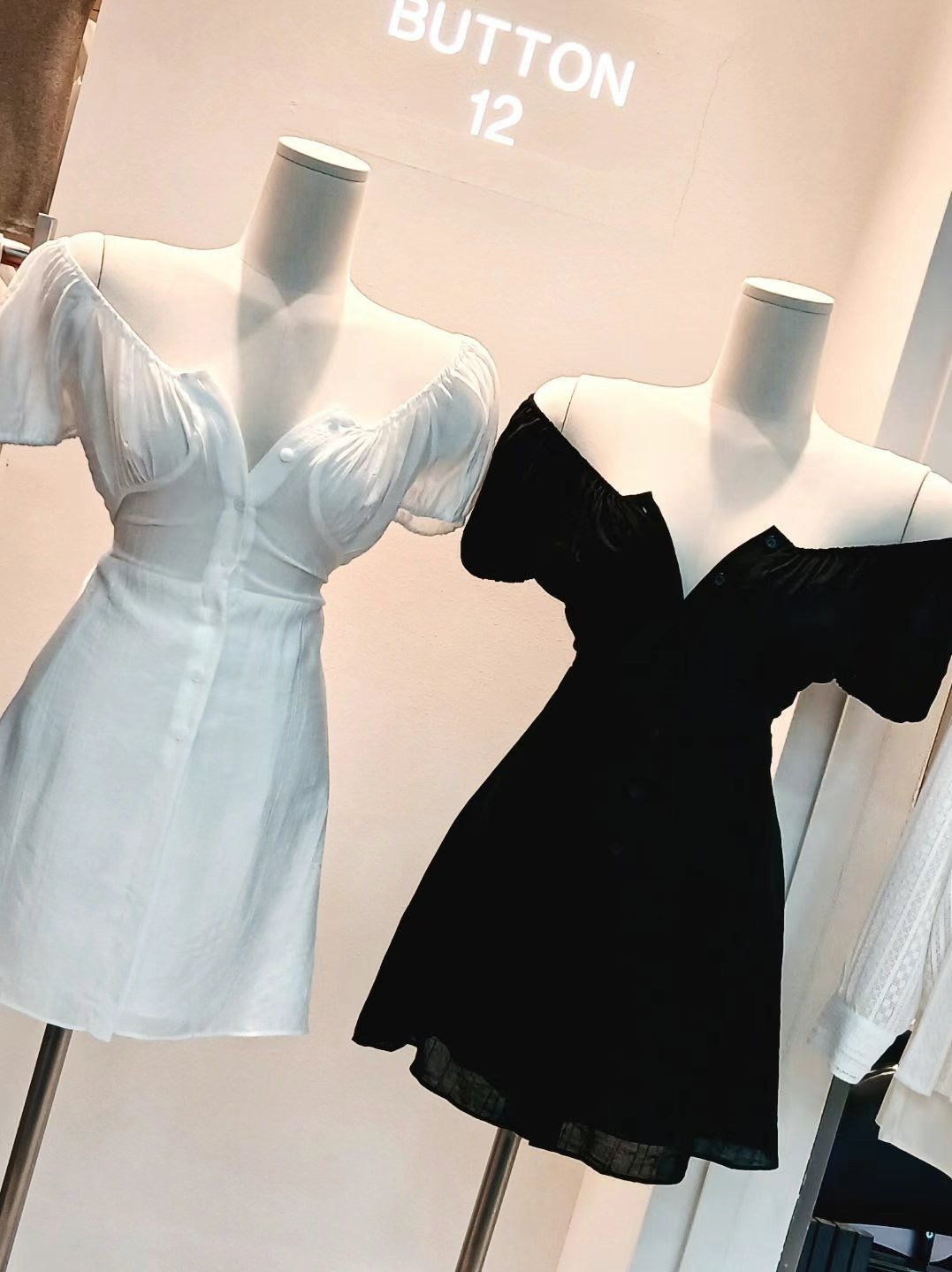BUTTON 12東大門㊣實拍女裝新品推薦真品休閑職業時尚連衣裙BUTTON 12連衣裙