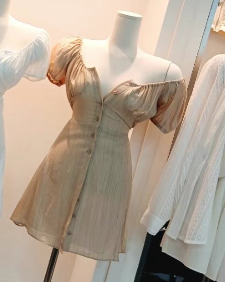 BUTTON 12東大門㊣實拍女裝新品推薦真品休閑職業時尚連衣裙BUTTON 12連衣裙