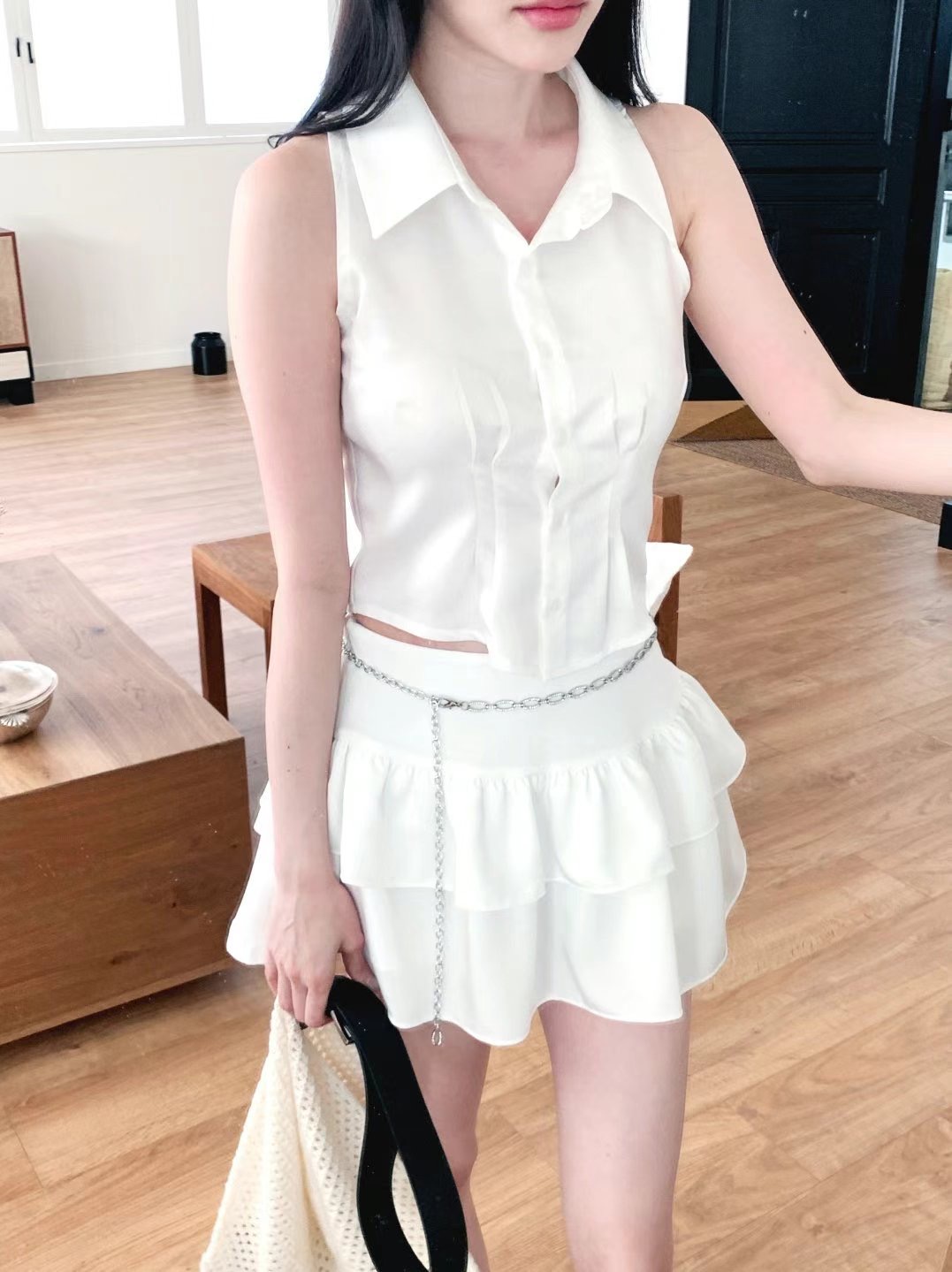 BUTTON 12東大門㊣直郵女士新品25春夏人氣時尚休閑職業套裝BUTTON 12套裝