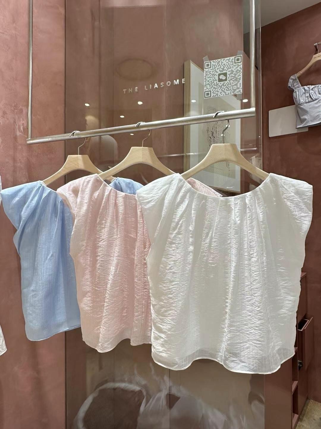 THE LIASOME韓國直郵㊣女裝新品人氣職業時尚推薦襯衫蕾絲衫THE LIASOME襯衫/蕾絲衫