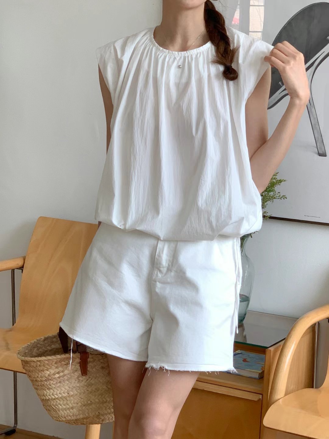 TONEOF/ARRICCHISI東大門㊣實拍女裝新品職業推薦真品短褲OHEN短褲