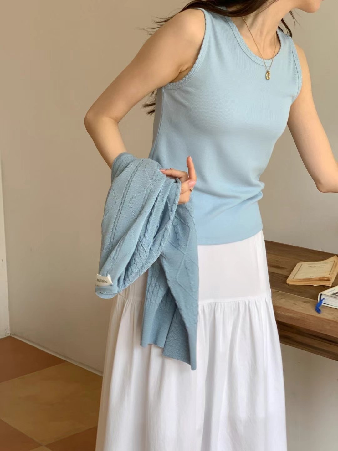 TONEOF/ARRICCHISI東大門㊣實拍女士新款休閑真品吊帶背心OHEN吊帶/背心圖色3