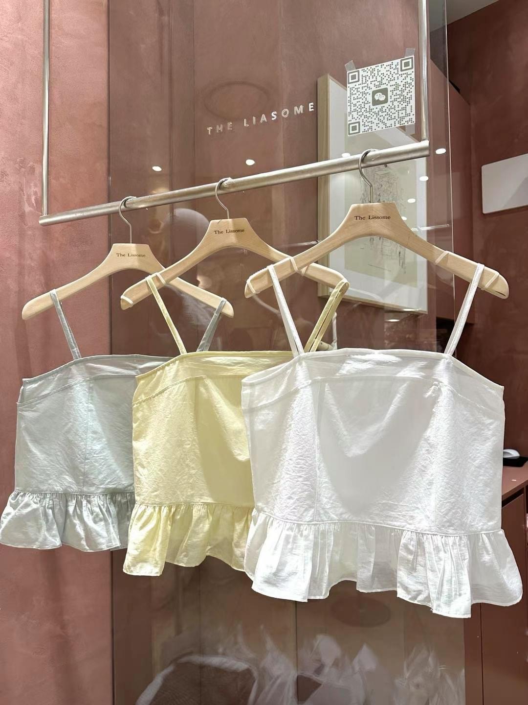 THE LIASOME東大門㊣代購女士新品25春夏熱賣職業吊帶背心THE LIASOME吊帶/背心