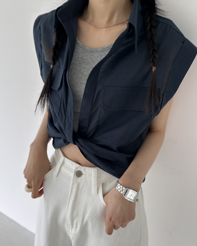 HOWDY東大門㊣實拍女裝新款熱賣真品時尚休閑推薦襯衫蕾絲衫howdy襯衫/蕾絲衫圖色3