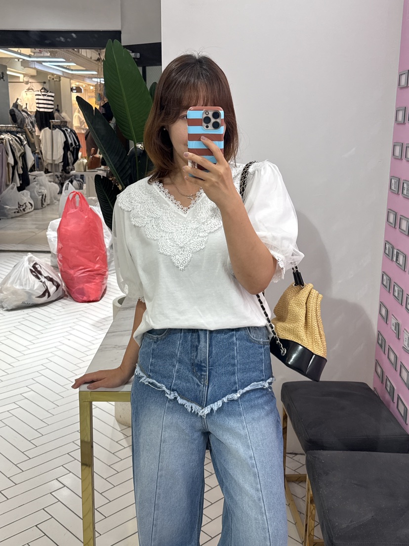 BORA BORA韓國直郵㊣女士新品推薦25春夏人氣時尚真品熱賣T恤BORA BORAT恤