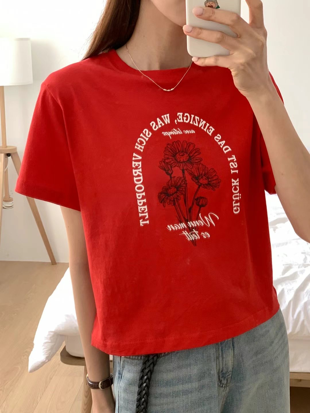 TONEOF/ARRICCHISI東大門㊣直郵女士新品休閑真品推薦時尚T恤OHENT恤圖色3