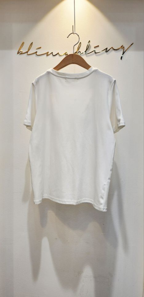 BLING BLING-S東大門㊣實拍女裝新品25春夏真品人氣時尚T恤BLING BLING-ST恤