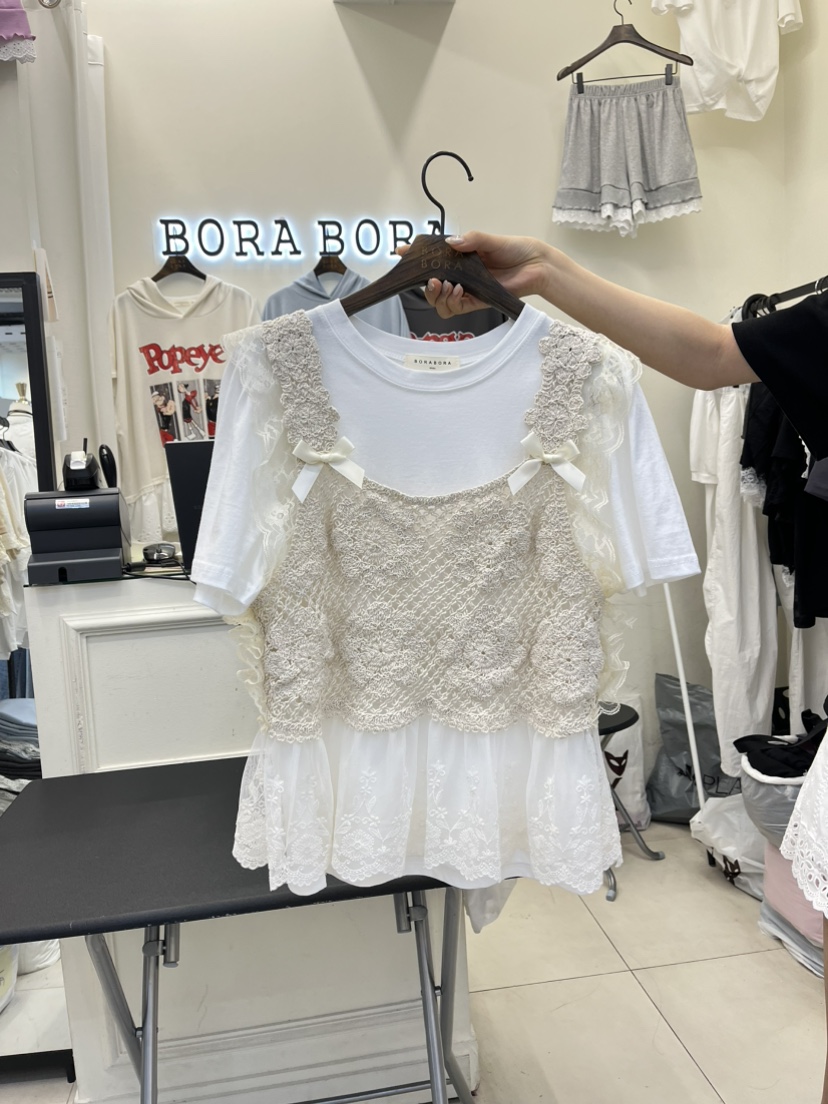 BORA BORA韓國代購㊣女士新品人氣真品時尚休閑職業吊帶背心BORA BORA吊帶/背心