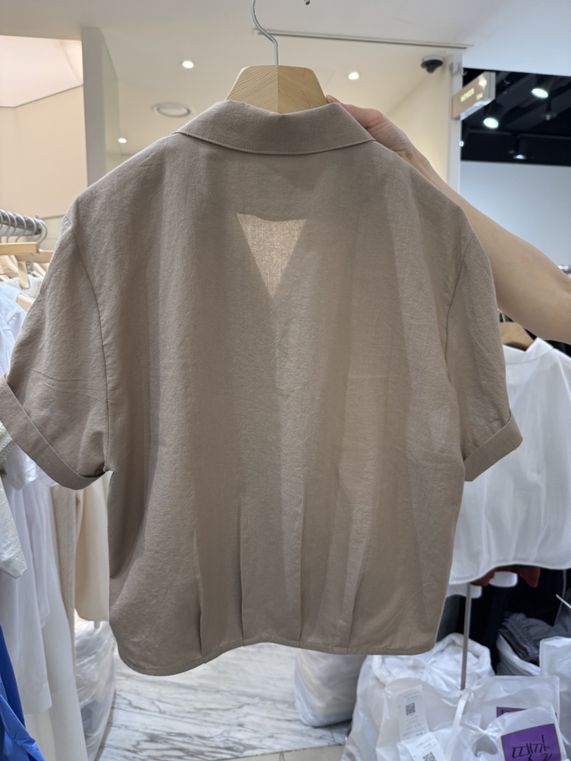 YIKHO STYLE韓國直郵㊣女士新品時尚休閑推薦職業襯衫蕾絲衫YIKHO STYLE襯衫/蕾絲衫