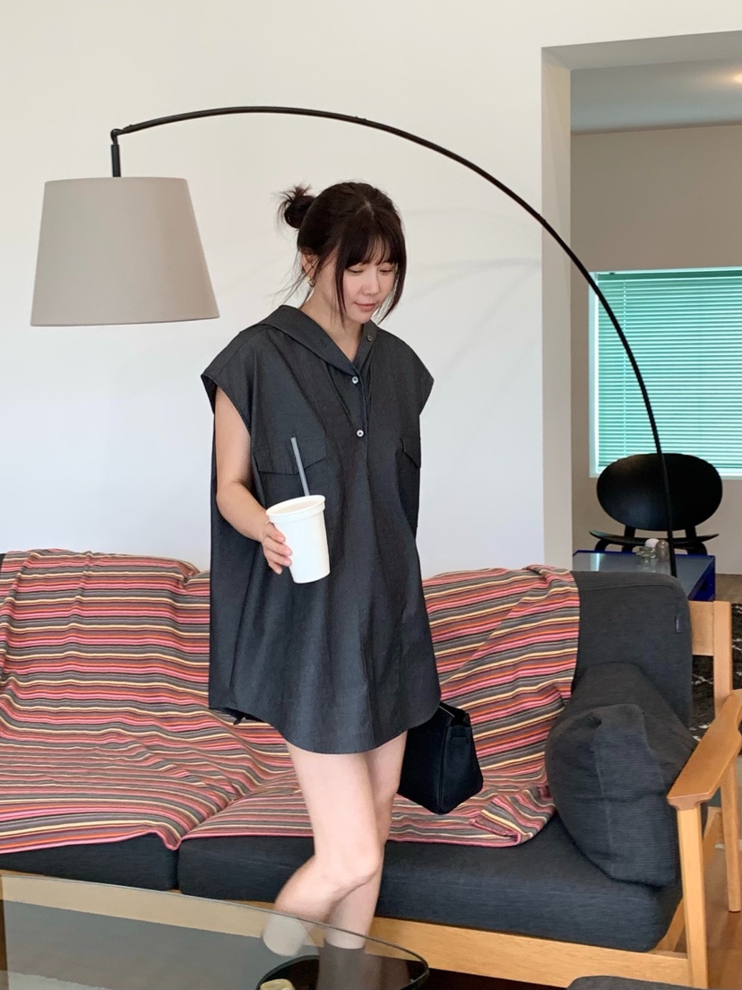 COURGETTE韓國直郵㊣女士新款真品推薦熱賣時尚襯衫蕾絲衫連帽COURGETTE襯衫/蕾絲衫