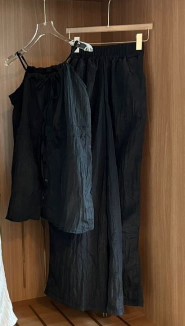 UNA/THE MAY東大門㊣實拍女士新品休閑真品25春夏套裝套裝THEMAY/UNA套裝圖色2