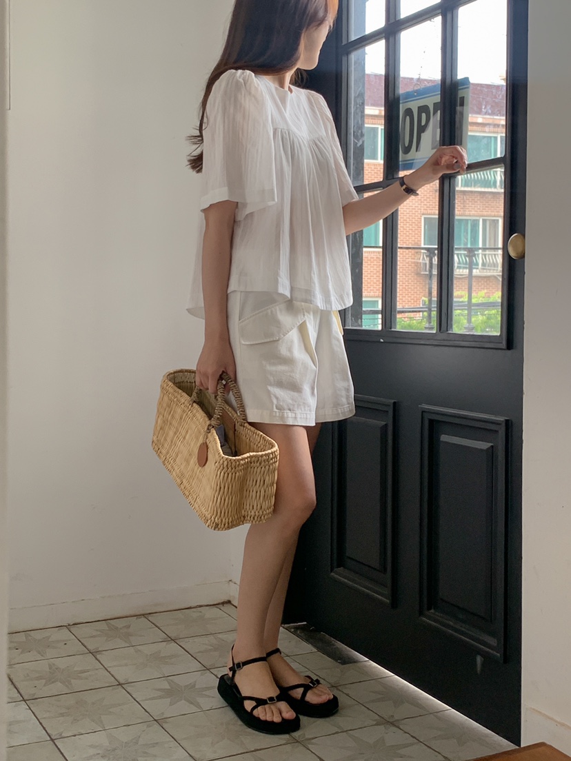 THE ABLE東大門㊣實拍女士新款推薦時尚熱賣職業襯衫蕾絲衫THE ABLE/TA襯衫/蕾絲衫