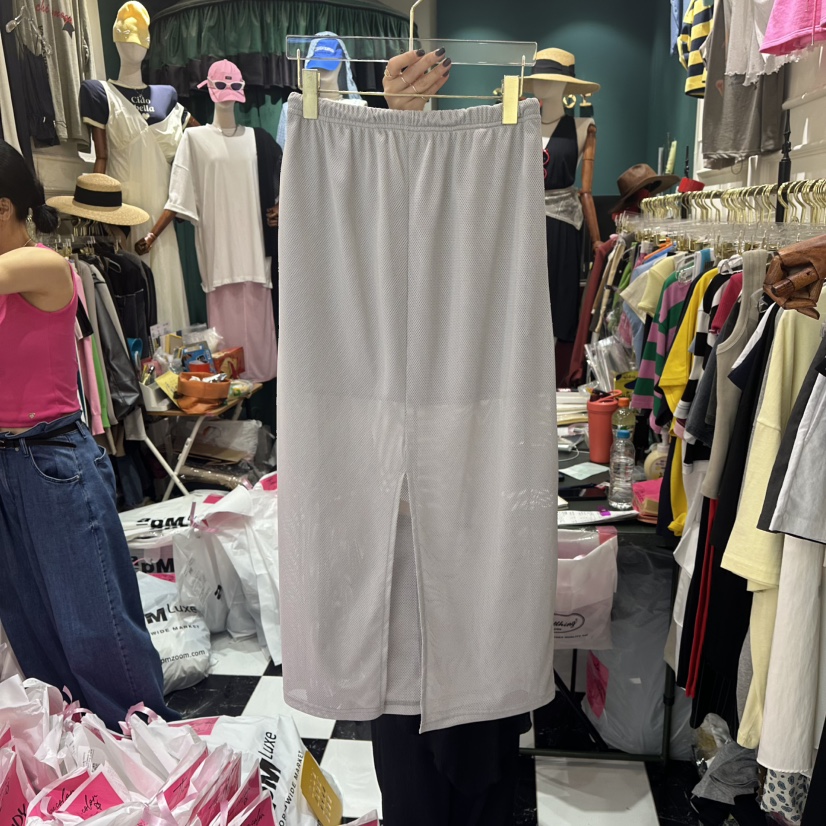 3COLOR韓國代購㊣女士新品職業長裙Three color長裙
