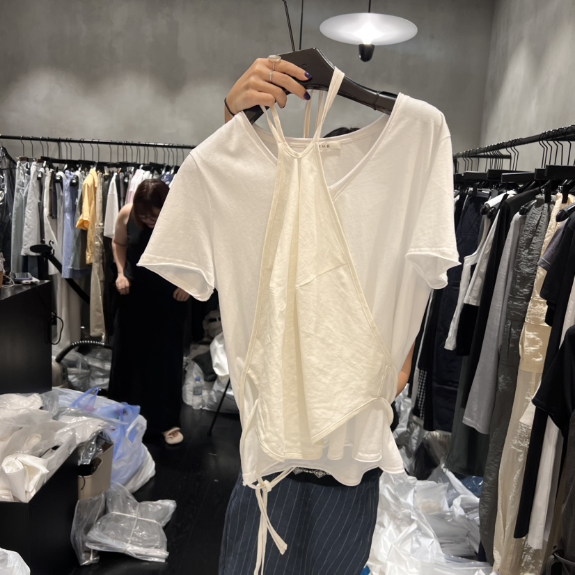 TUG東大門㊣直郵女士新款真品25春夏時尚職業吊帶背心不含內搭TUG吊帶/背心圖色2