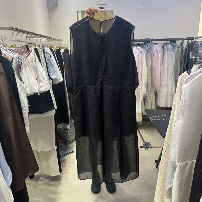 OUTFIT東大門㊣代購女裝新品推薦職業休閑熱賣時尚真品連衣裙OUTFIT連衣裙