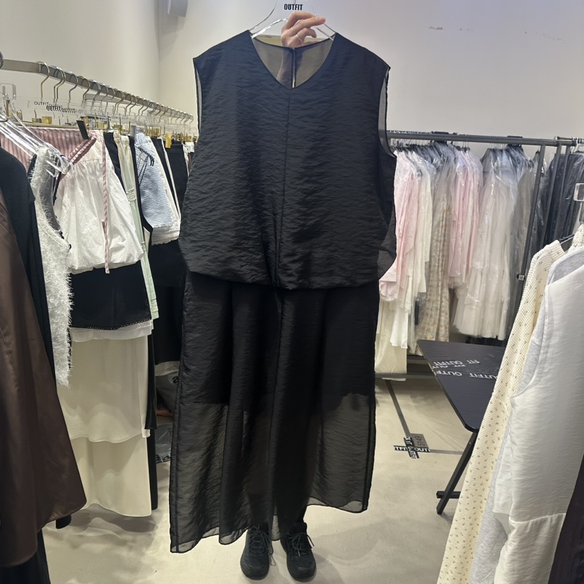 OUTFIT東大門㊣代購女裝新品推薦職業休閑熱賣時尚真品連衣裙OUTFIT連衣裙圖色2