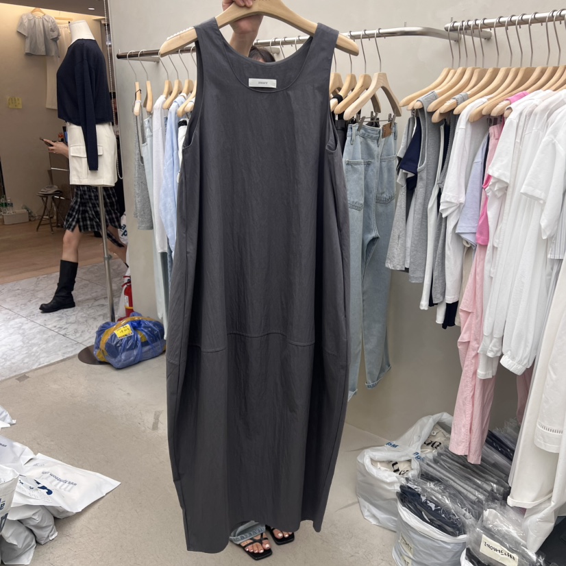 MURR韓國代購㊣女裝新款25春夏休閑人氣時尚真品熱賣連衣裙MURR連衣裙圖色2