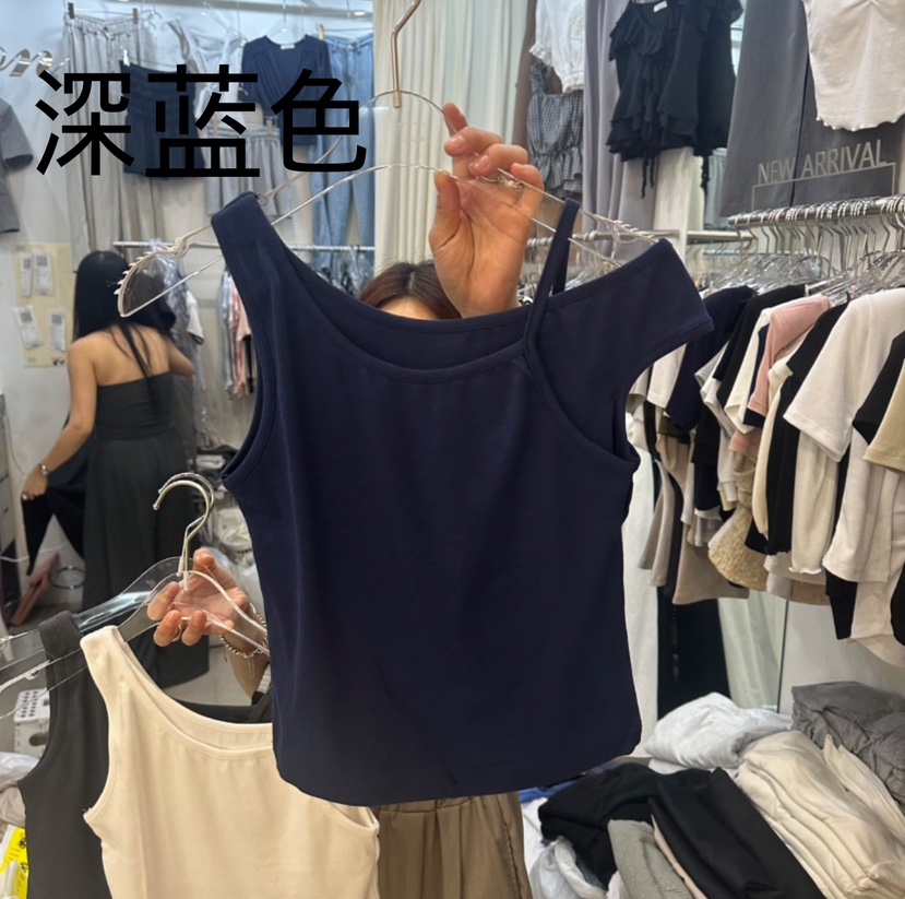 BILLION-L東大門㊣代購女士新款25春夏時尚人氣熱賣吊帶背心BILLION-L吊帶/背心圖色2