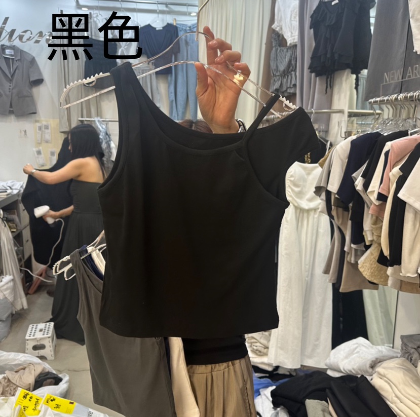 BILLION-L東大門㊣代購女士新款25春夏時尚人氣熱賣吊帶背心BILLION-L吊帶/背心圖色3