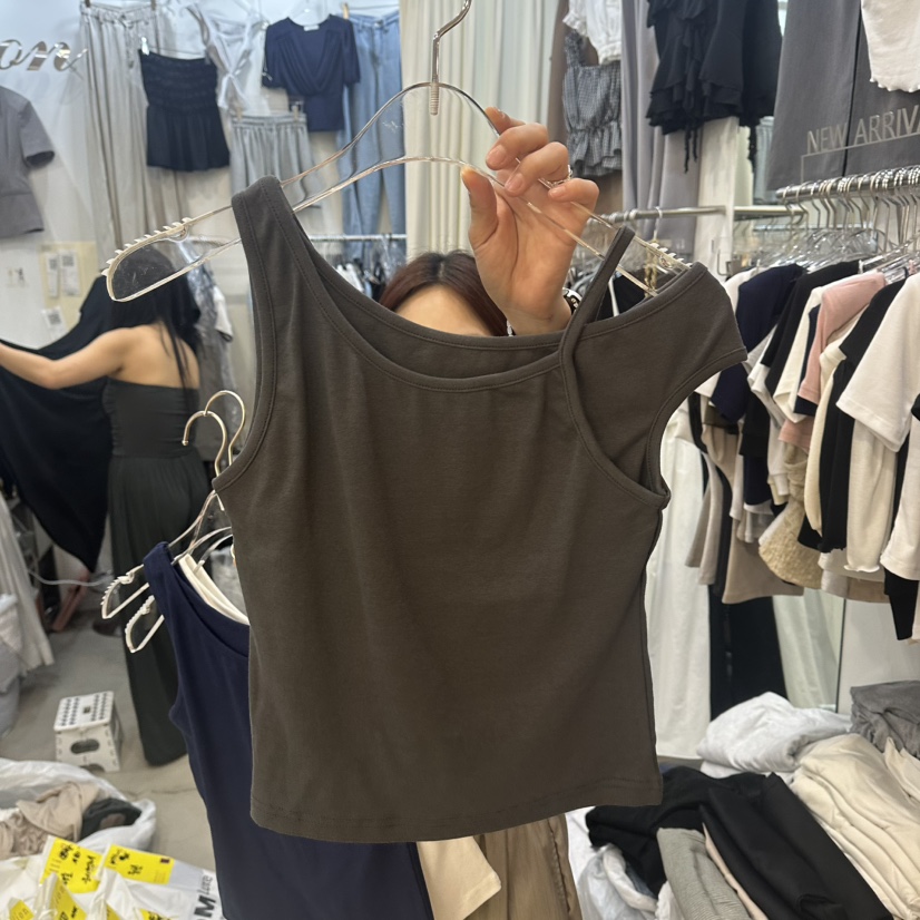 BILLION-L東大門㊣代購女士新款25春夏時尚人氣熱賣吊帶背心BILLION-L吊帶/背心圖色4