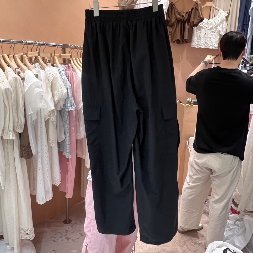 BY FLOW韓國直郵㊣女裝新品職業25春夏真品休閑人氣休閑褲BY FLOW休閑褲