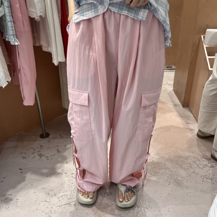 BY FLOW韓國直郵㊣女裝新品職業25春夏真品休閑人氣休閑褲BY FLOW休閑褲
