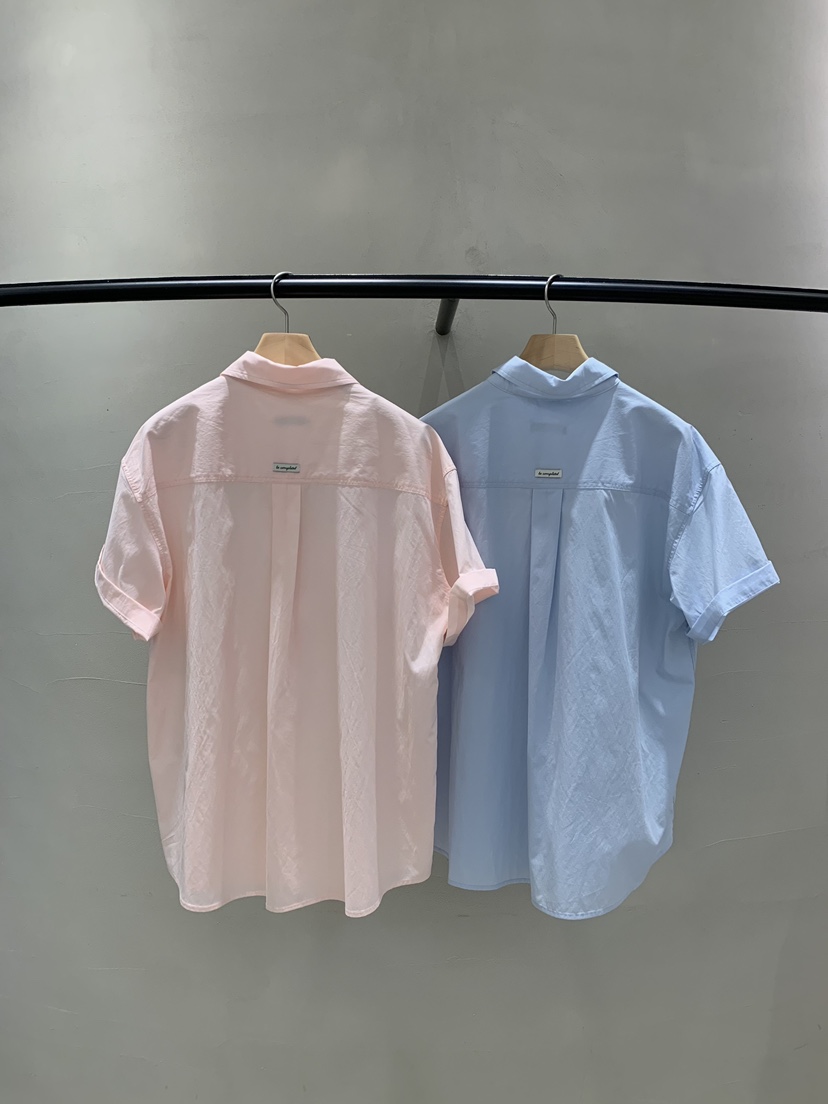 BOUTIQUE SEOUL-P韓國代購㊣女士新品25春夏襯衫蕾絲衫天絲But ton/BOUTIQUE SEOUL襯衫/蕾絲衫