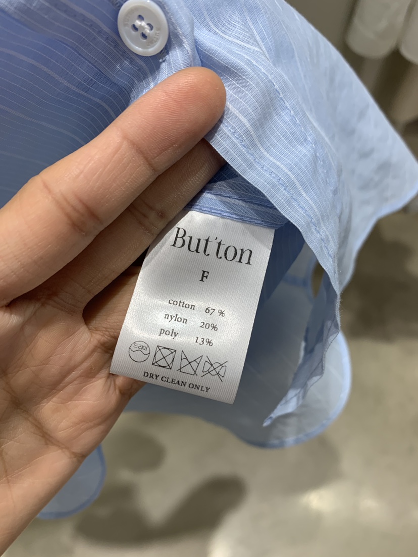BOUTIQUE SEOUL-P東大門㊣代購女裝新品休閑職業襯衫蕾絲衫But ton/BOUTIQUE SEOUL襯衫/蕾絲衫
