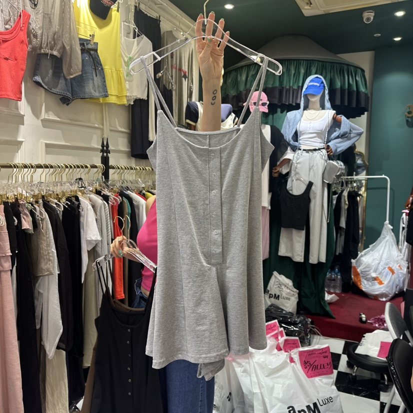 3COLOR東大門㊣代購女裝新款25春夏連體褲Three color連體褲圖色2