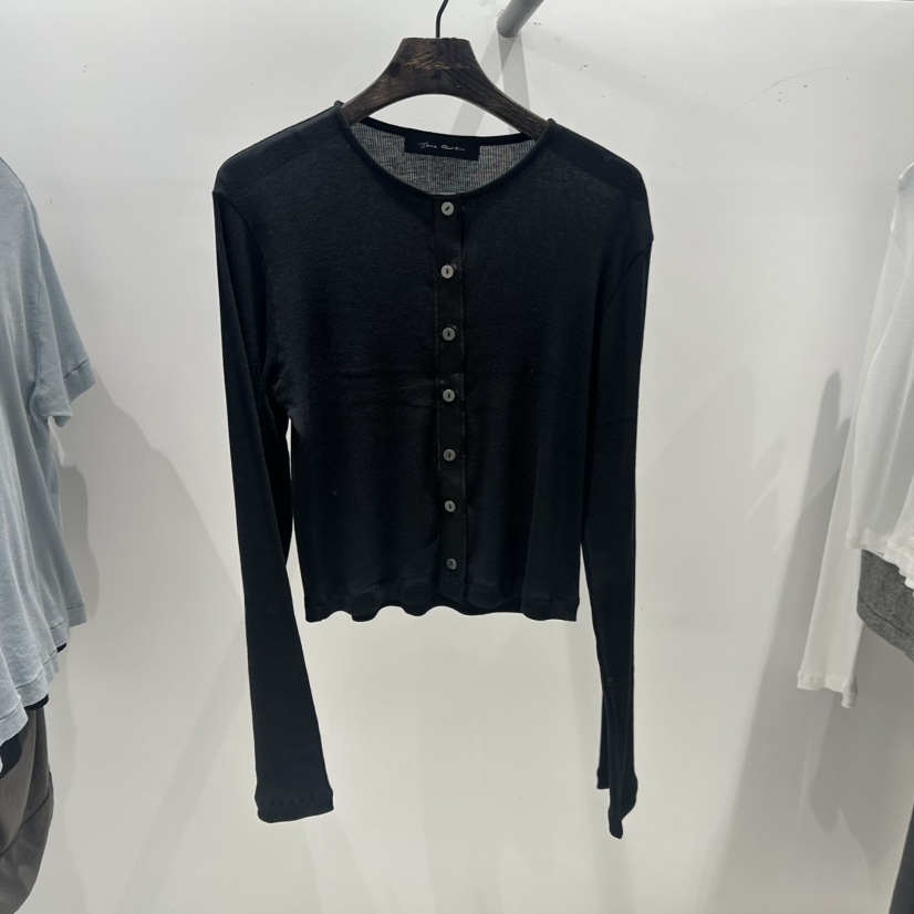 JANE BIRKIN東大門㊣代購女裝新品推薦休閑時尚長袖T恤羊毛衫JANE BIRKIN設計師品牌長袖T恤圖色2