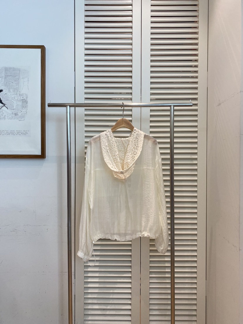 FAVE-L東大門㊣直郵女裝新品休閑職業25春夏推薦襯衫蕾絲衫FAVE-L襯衫/蕾絲衫