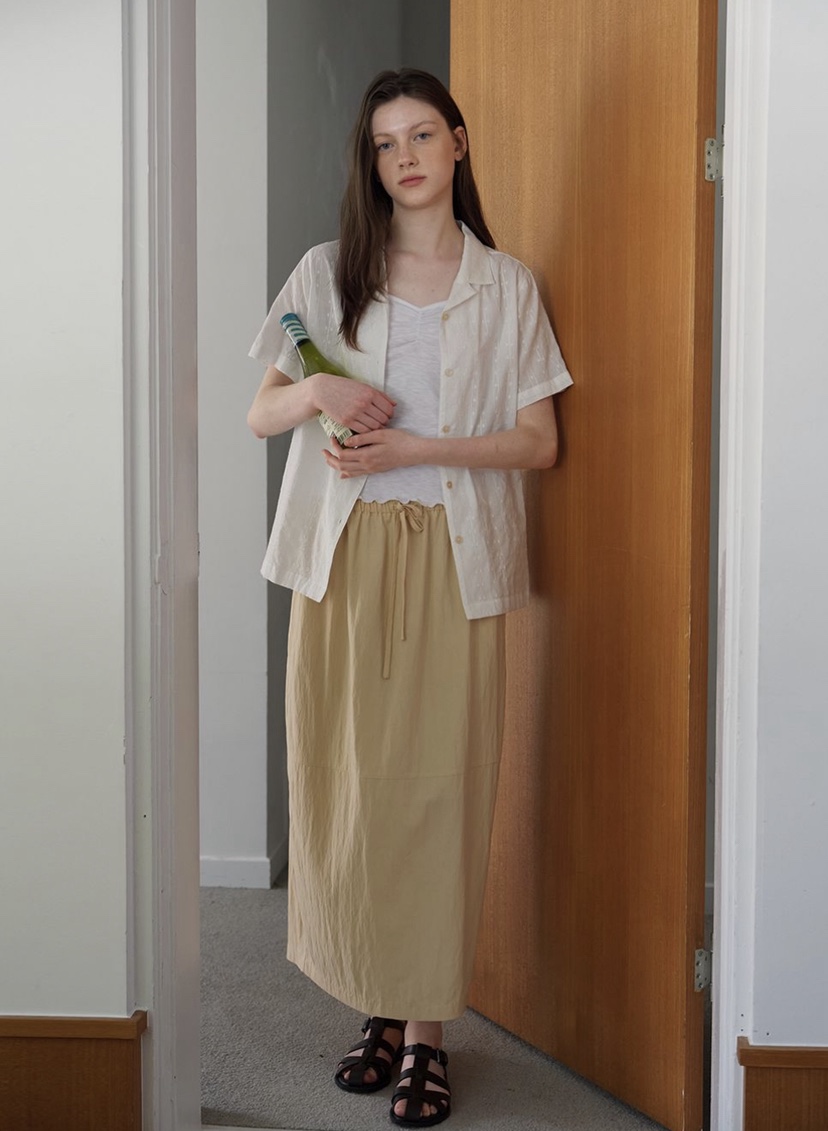 BOUTIQUE SEOUL-P韓國直郵㊣女士新款推薦真品熱賣休閑長裙But ton/BOUTIQUE SEOUL長裙