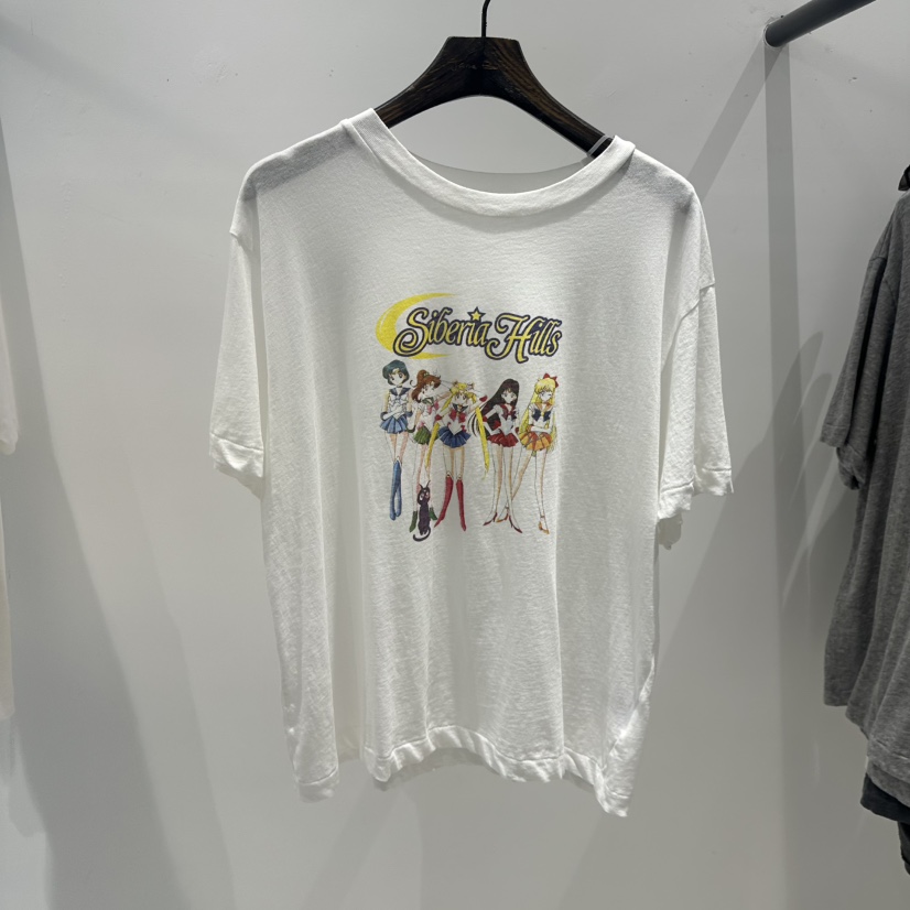 JANE BIRKIN韓國直郵㊣女士新款休閑時尚熱賣25春夏人氣T恤JANE BIRKIN設計師品牌T恤圖色2