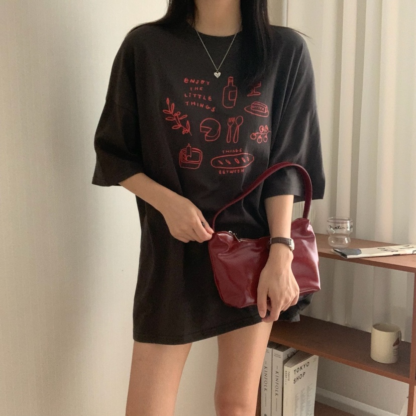 FROMJINI韓國直郵㊣女士新款職業人氣推薦時尚25春夏熱賣T恤FROMJINIT恤