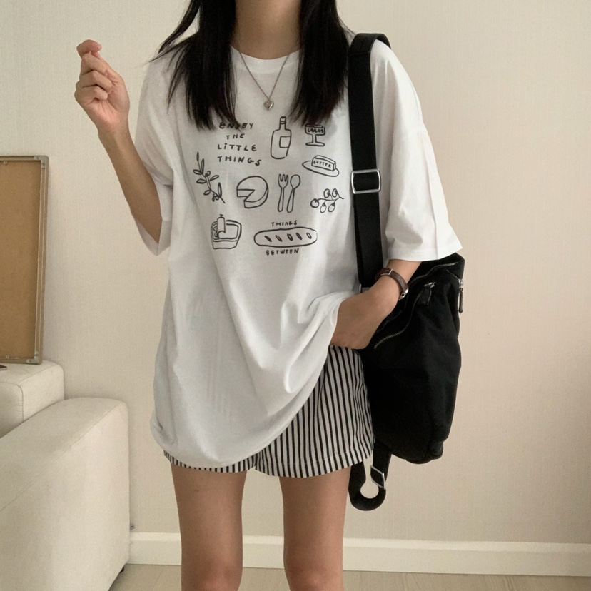 FROMJINI韓國直郵㊣女士新款職業人氣推薦時尚25春夏熱賣T恤FROMJINIT恤