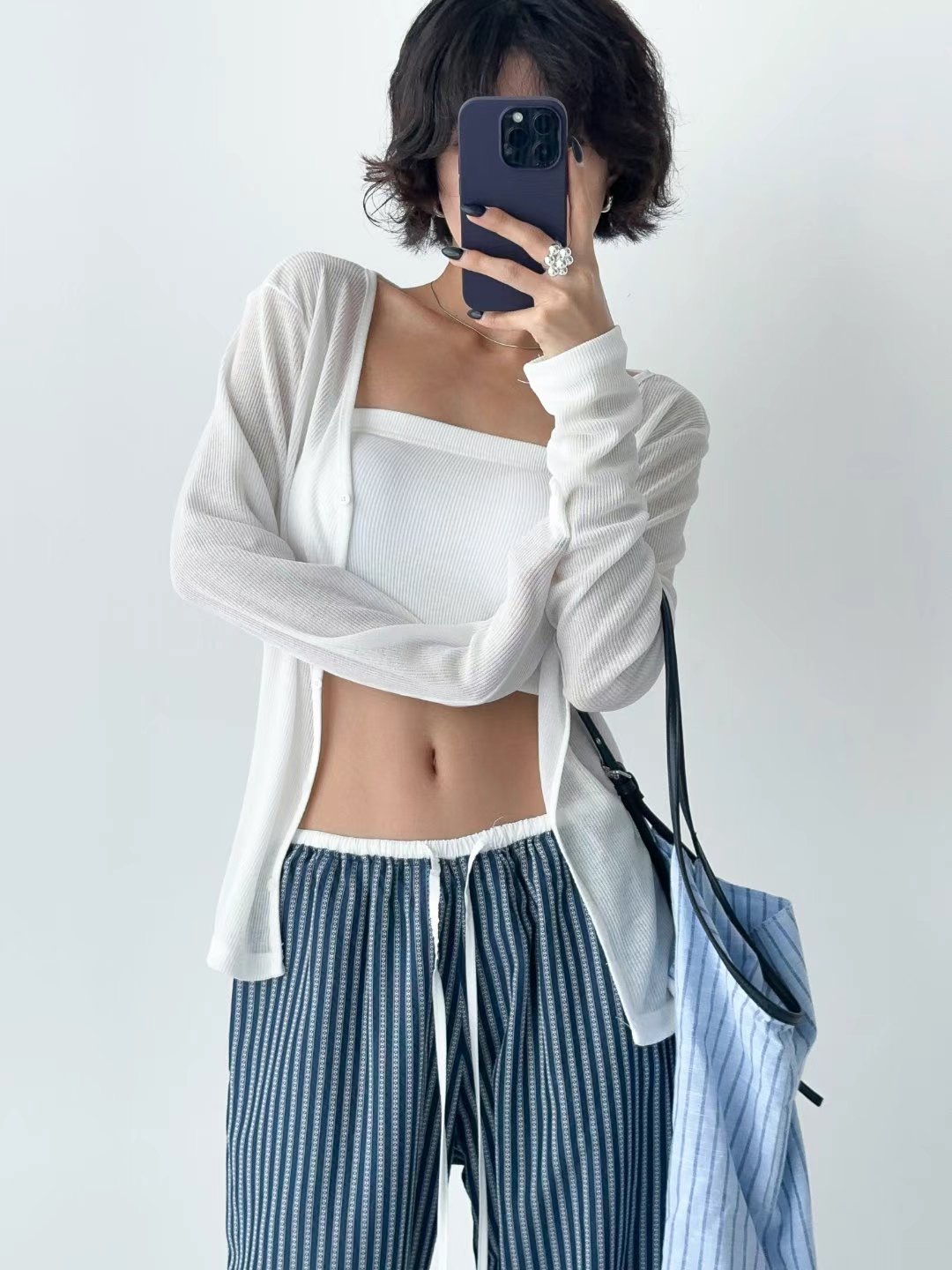 BUSTLING東大門㊣直郵女裝新品職業人氣休閑針織衫羊毛開衫BUSTLING針織衫