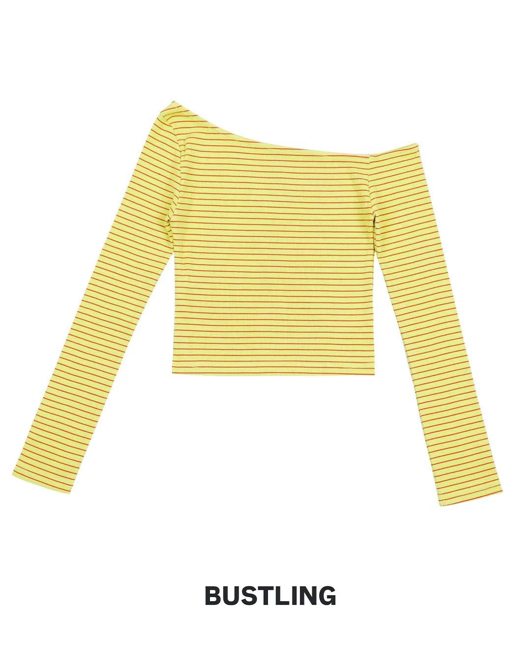 BUSTLING東大門㊣直郵女裝新款時尚休閑推薦真品熱賣長袖T恤BUSTLING長袖T恤圖色3