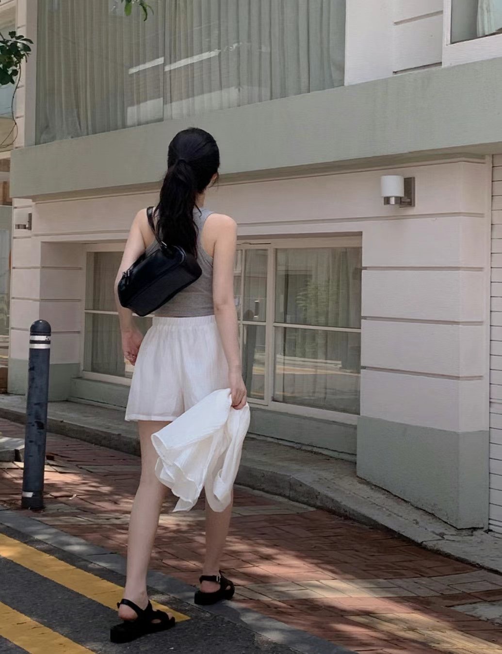 BUSTLING東大門㊣代購女裝新品推薦真品25春夏人氣吊帶背心BUSTLING吊帶/背心