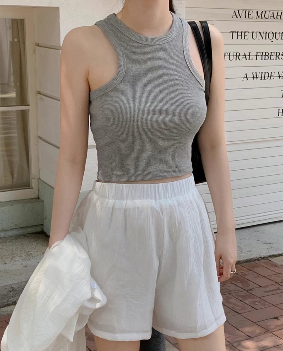 BUSTLING東大門㊣代購女裝新品推薦真品25春夏人氣吊帶背心BUSTLING吊帶/背心圖色2