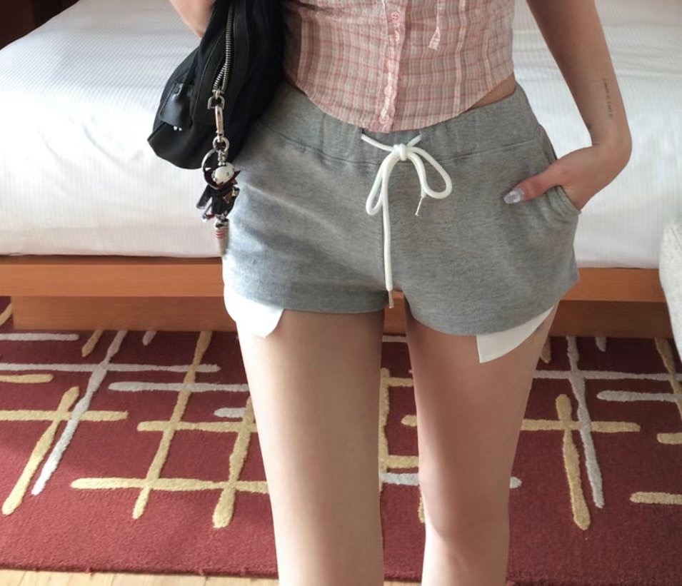 BUSTLING韓國代購㊣女裝新品時尚職業休閑推薦25春夏真品短褲BUSTLING短褲