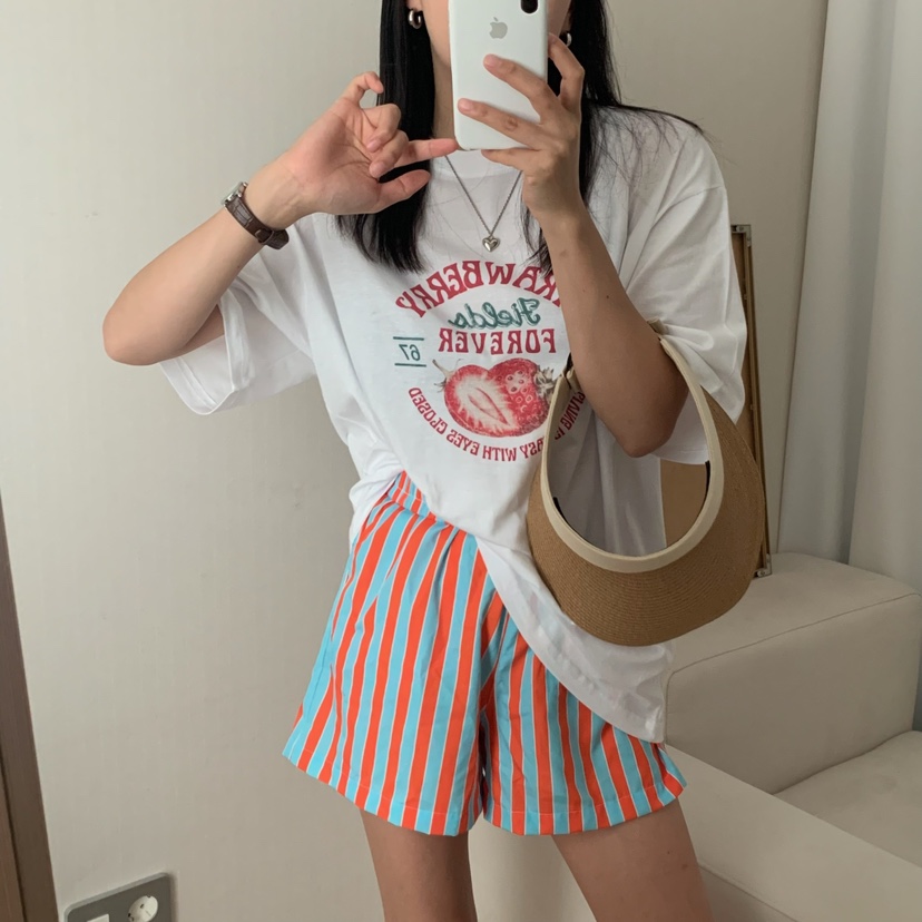 FROMJINI東大門㊣代購女裝新款人氣25春夏時尚熱賣推薦休閑T恤FROMJINIT恤
