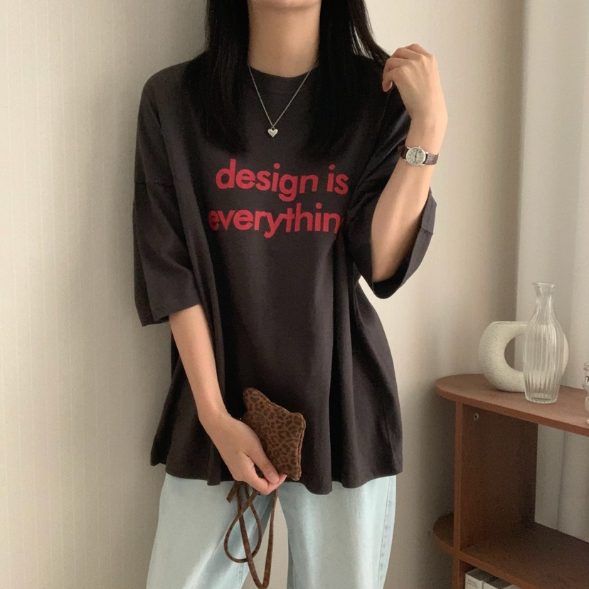 HELLO JINI韓國直郵㊣女裝新款熱賣推薦人氣休閑時尚25春夏T恤HELLO JINIT恤