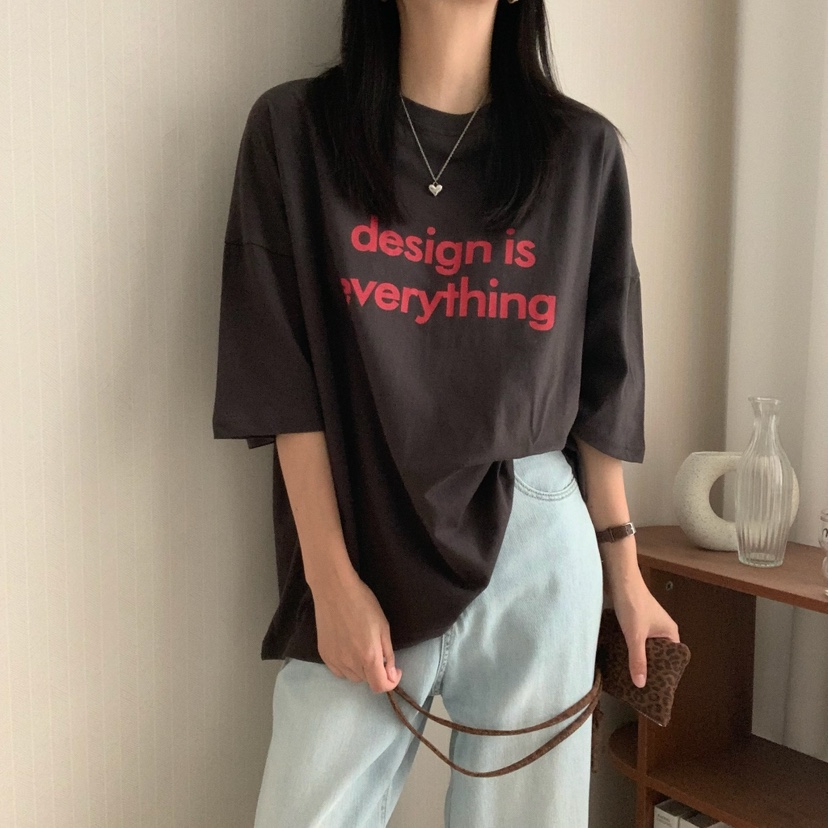 HELLO JINI韓國直郵㊣女裝新款熱賣推薦人氣休閑時尚25春夏T恤HELLO JINIT恤