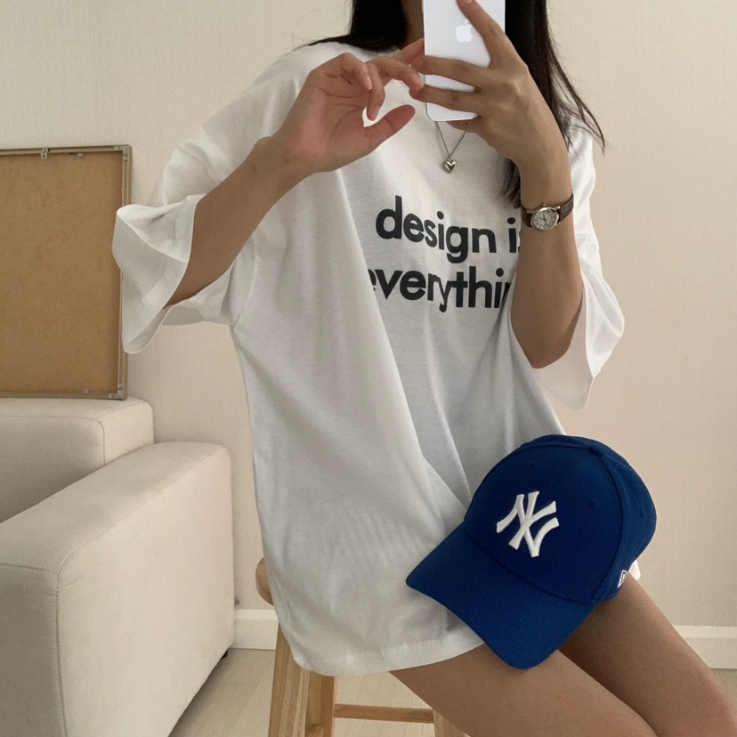 HELLO JINI韓國直郵㊣女裝新款熱賣推薦人氣休閑時尚25春夏T恤HELLO JINIT恤