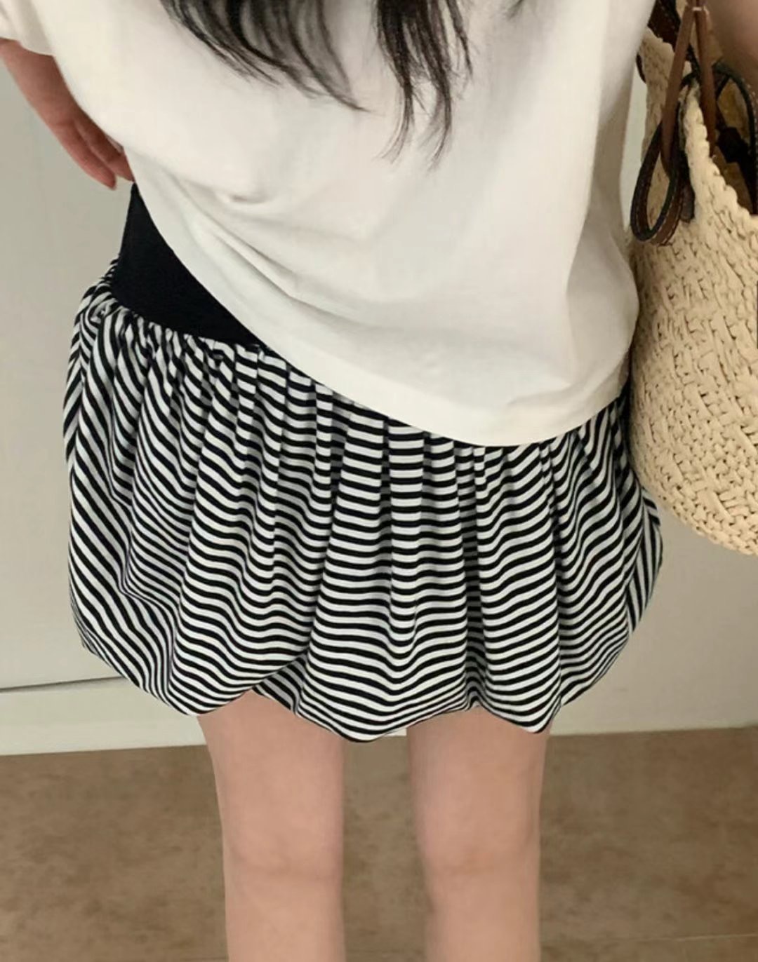 BUSTLING東大門㊣實拍女士新品時尚熱賣職業25春夏推薦短裙BUSTLING短裙