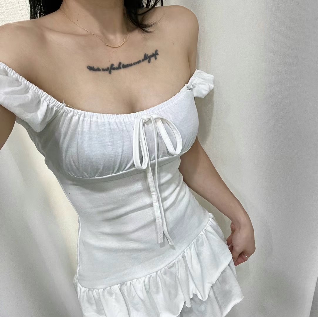 BOY MEET GIRL-T東大門㊣實拍女裝新品休閑時尚25春夏連衣裙BOY MEET GIRL-T連衣裙