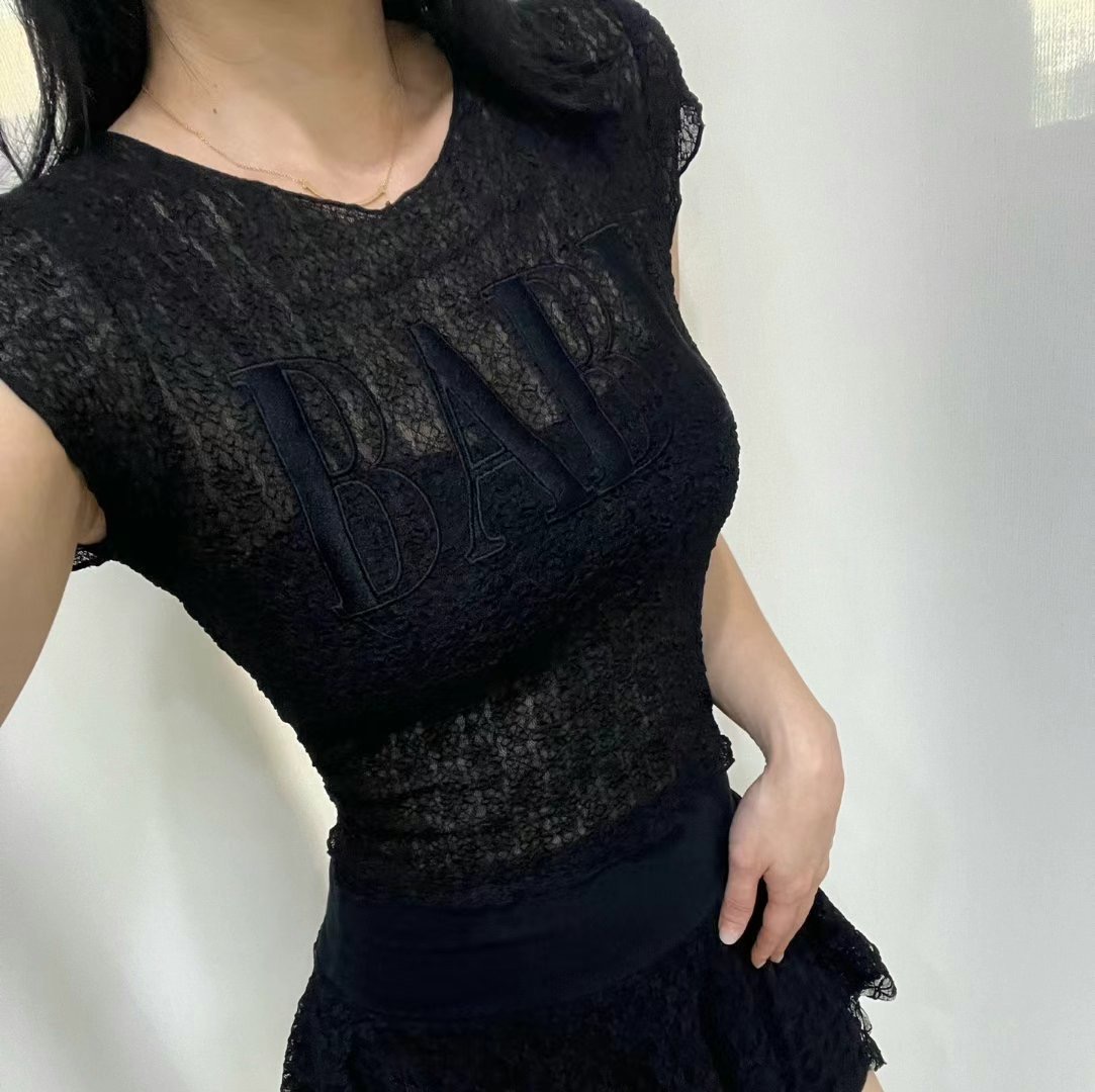 BOY MEET GIRL-T韓國直郵㊣女士新品25春夏熱賣真品推薦T恤BOY MEET GIRL-TT恤圖色2