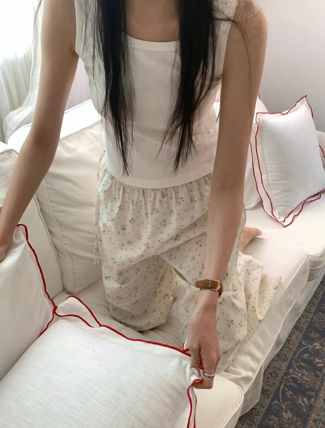 POMELO東大門㊣代購女裝新款時尚熱賣推薦職業人氣吊帶背心POMELO吊帶/背心